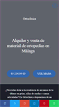 Mobile Screenshot of ortoclinica.es