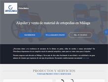 Tablet Screenshot of ortoclinica.es